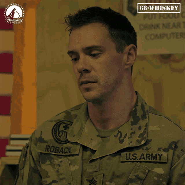 a man in a us army uniform says " damn it "