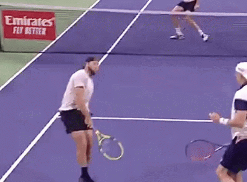 Jack Sock Ouch GIF - Jack Sock Ouch Tennis GIFs