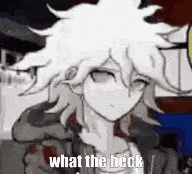 What The Heck Wth GIF - What The Heck Wth Nagito GIFs