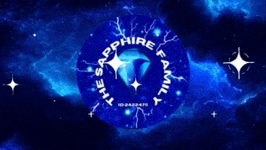 a logo for the sapphire family with santai & enjoi written below it