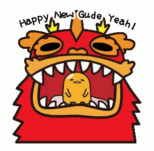 Happy New Year Lazy Egg GIF - Happy New Year Lazy Egg Gudetama GIFs
