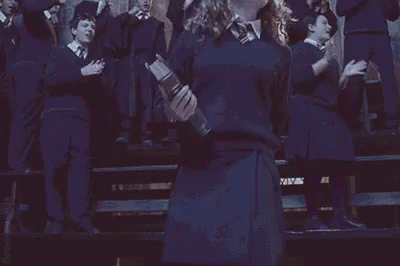 Trying To Study GIF - Harrypotter Hermione Study GIFs
