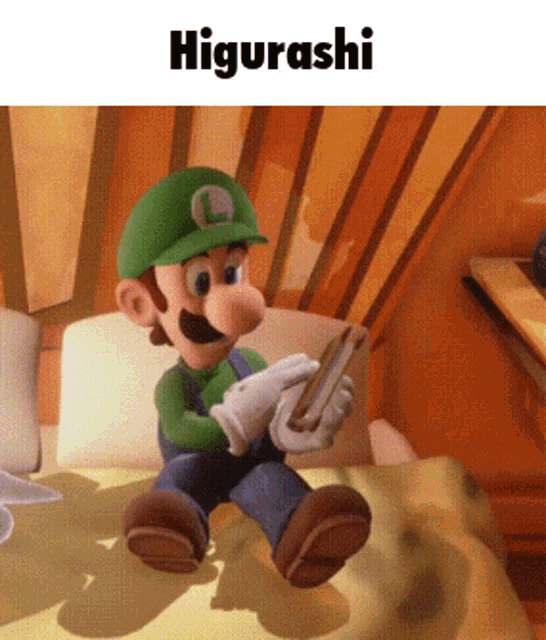 Higurashi When They Cry GIF - Higurashi When They Cry Luigi GIFs