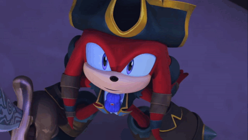 Sonic Prime Pirate GIF - Sonic Prime Pirate Knuckles The Dread GIFs
