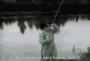 Fishing Scared GIF - Fishing Scared Fishing Trip GIFs