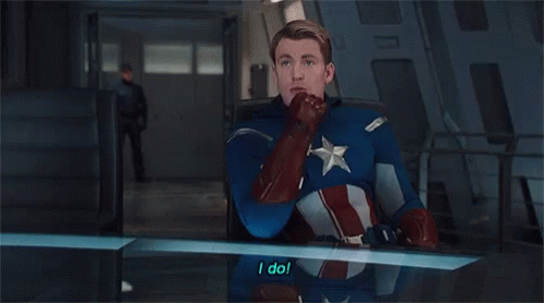 I Do Captain America GIF - I Do Captain America Chris Evans GIFs