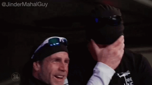 The Undertaker Shawn Michaels GIF - The Undertaker Shawn Michaels Laugh GIFs