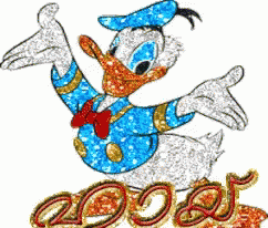 a picture of donald duck is surrounded by the word " good "