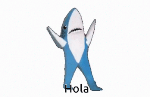 Hola Shark GIF - Hola Shark Shark Dancing GIFs
