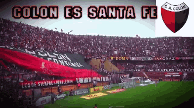 Colón Es Santa Fe Sabalero Raza Rojo Y Negro GIF - Colón Es Santa Fe Sabalero Raza Rojo Y Negro GIFs