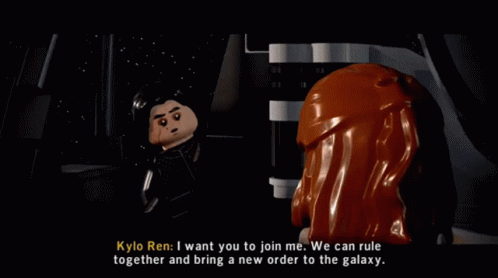 Lego Star Wars Kylo Ren GIF - Lego Star Wars Kylo Ren I Want You To Join Me GIFs