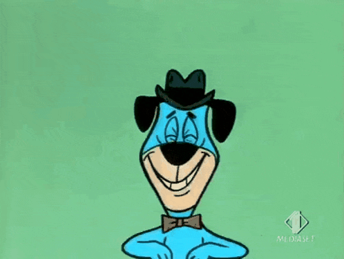 Huckleberry Hound Hanna Barbera GIF
