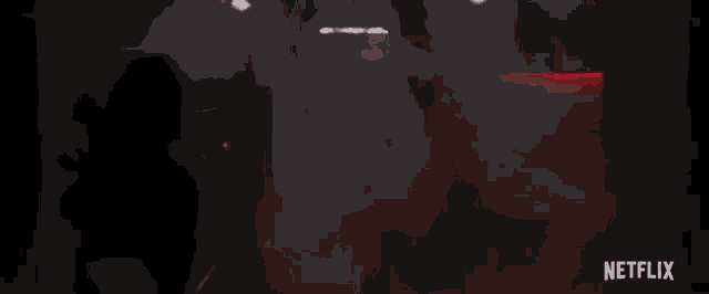 a close up of a woman 's face with netflix written in the bottom right corner