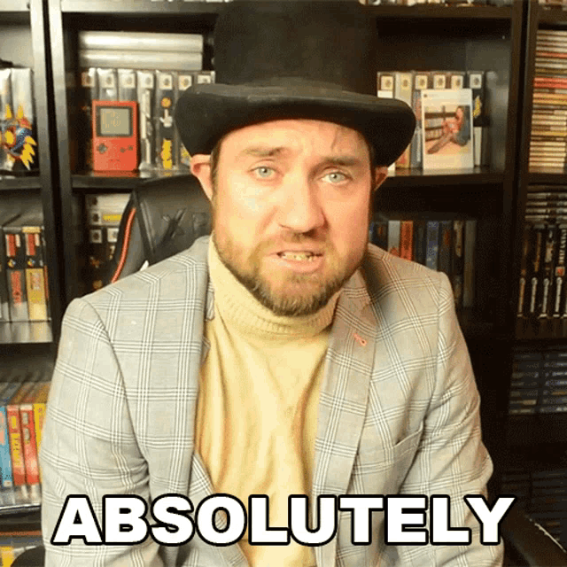 Absolutely Richard Parliament GIF - Absolutely Richard Parliament Top Hat Gaming Man GIFs