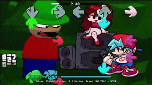 Dave And Bambi Friday Night Funkin GIF - Dave And Bambi Friday Night Funkin Expunged GIFs