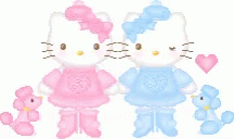 Hello Kitty Wink GIF - Hello Kitty Wink Heart GIFs