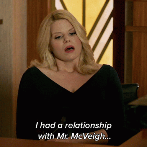 I Had A Relationship With Mr Mcveigh Holly Westfall GIF - I Had A Relationship With Mr Mcveigh Holly Westfall The Good Fight GIFs