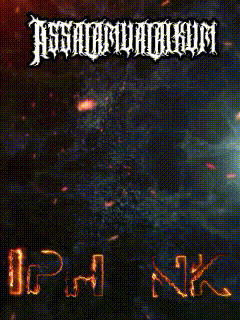 a poster for a band called assholemonium iphone