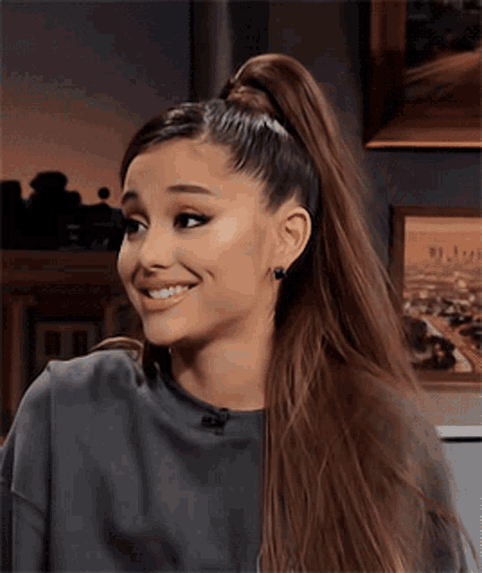 Ariana Grande Cute GIF - Ariana Grande Cute Laugh GIFs