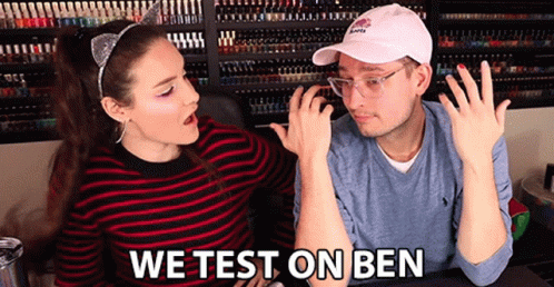 We Test On Ben Experiment GIF - We Test On Ben Experiment Test Subject GIFs