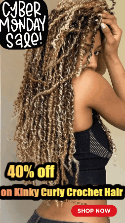Kinky Curly Crochet Hair Indique Hair GIF - Kinky Curly Crochet Hair Indique Hair Cyber Monday Sale GIFs