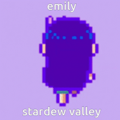 Emily Emily Stardew Valley GIF - Emily Emily Stardew Valley Stardew Valley GIFs