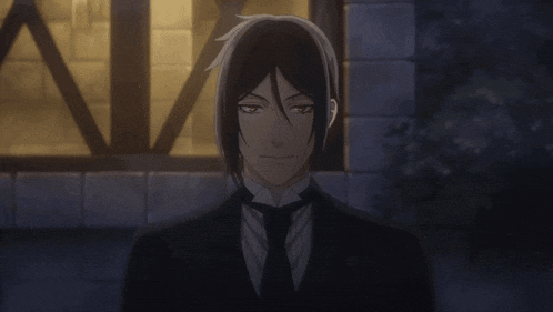 a man in a tuxedo and tie says watch out for werewolves on your way back