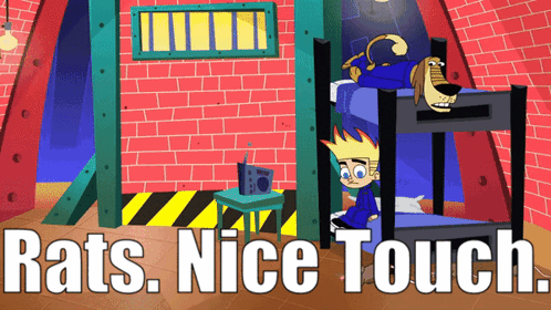 Johnny Test Dukey GIF - Johnny Test Dukey Rats Nice Touch GIFs