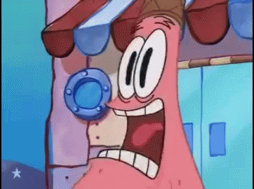 Patrick Shocked GIF