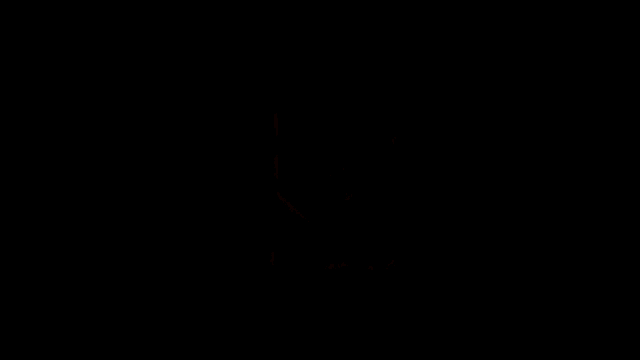 a logo for mansanas is lit up in red