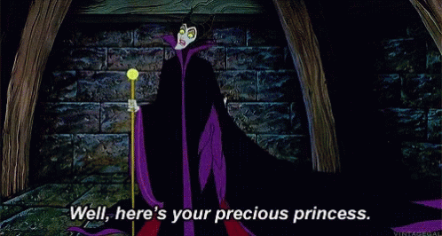 Maleficent Heres Your Precious Princess GIF - Maleficent Heres Your Precious Princess Aurora GIFs
