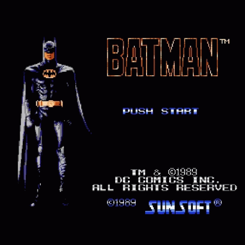 Batman Movie Poster GIF - Batman Movie Poster Video Game GIFs