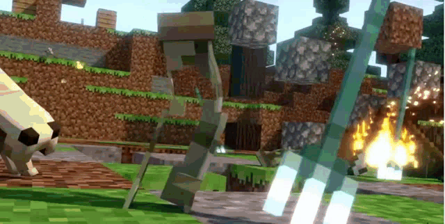 Annoying Villager Minecraft Animation GIF - Annoying Villager Minecraft Animation GIFs