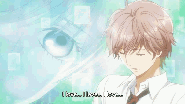 a cartoon character says i love i love i love i love