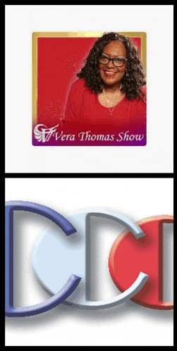 a picture of vera thomas show next to a logo for ccd