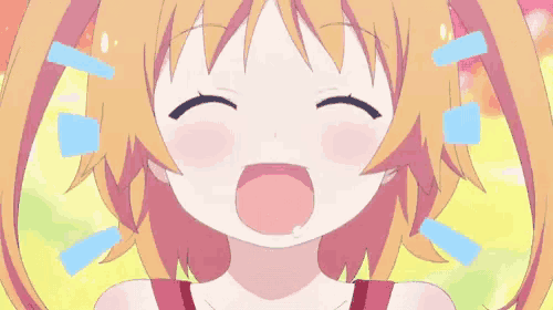 a close up of a girl 's face with her eyes closed