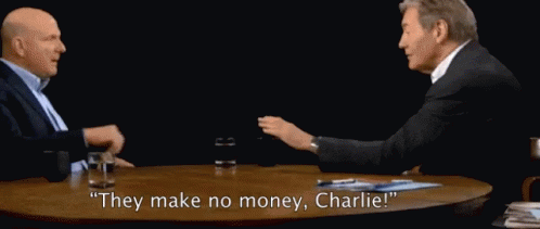 Charlie Rose Make No Money GIF - Charlie Rose Make No Money Money GIFs