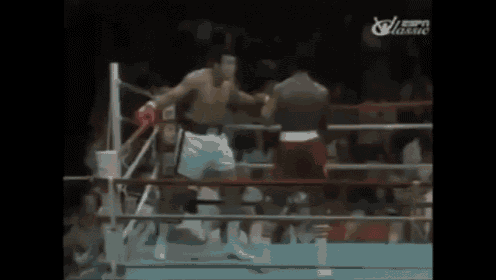 Muhammed Ali Punch Dance GIF - Muhammed Ali Boxing Ring GIFs