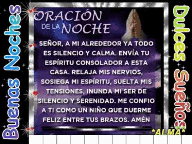 Oracion De Noche Buenas Noches GIF - Oracion De Noche Buenas Noches GIFs