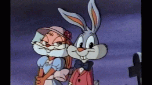 Babs Bunny Buster Bunny GIF - Babs Bunny Buster Bunny Bugs Bunny GIFs