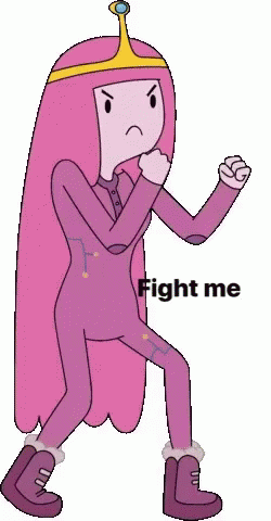 Princess Bubblegum Adventure Time GIF - Princess Bubblegum Adventure Time Fight Me GIFs