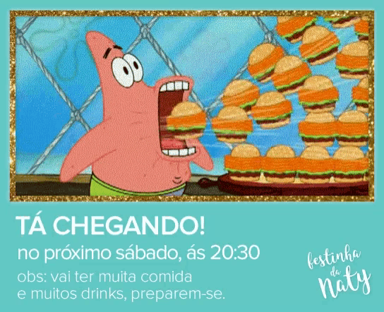 Patrick Star Food GIF