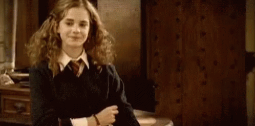 Hermione Granger Harry Kampf GIF
