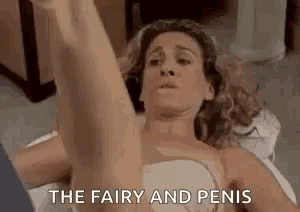 The Fairy And Penis Wax GIF