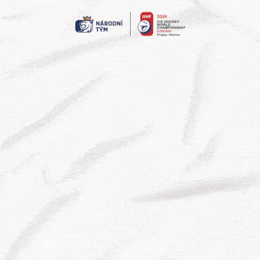a poster for the ice hockey world championship shows a blurry image of a hockey player