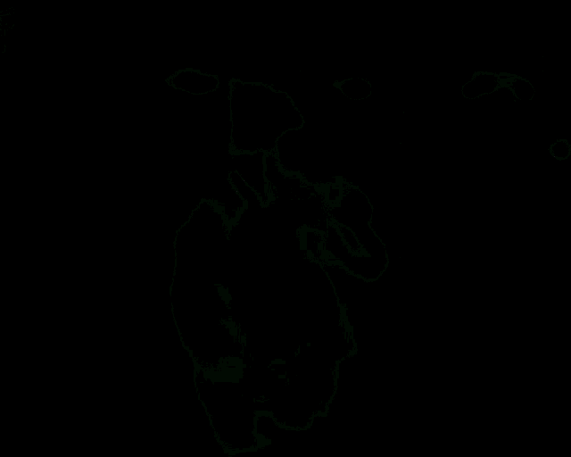 a purple and green background with a drawing of a circle with a cross in the center