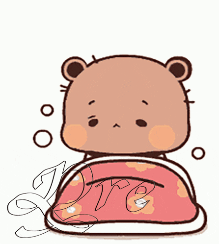 a drawing of a teddy bear with the word quitro written on the bottom