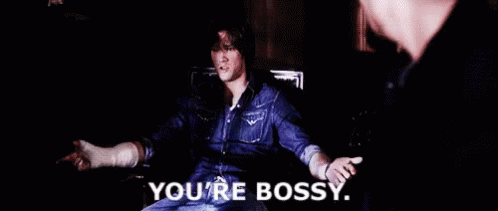 You'Re Bossy And Short - Short GIF - Bossy Short Insult GIFs