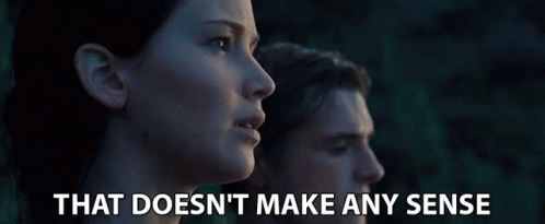That Doesnt Make Any Sense Jennifer Lawrence GIF - That Doesnt Make Any Sense Jennifer Lawrence Katniss Everdeen GIFs