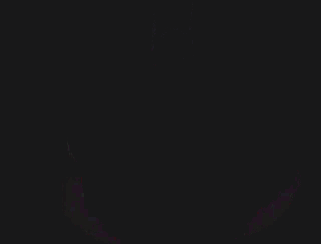 a silhouette of a person on a pink background